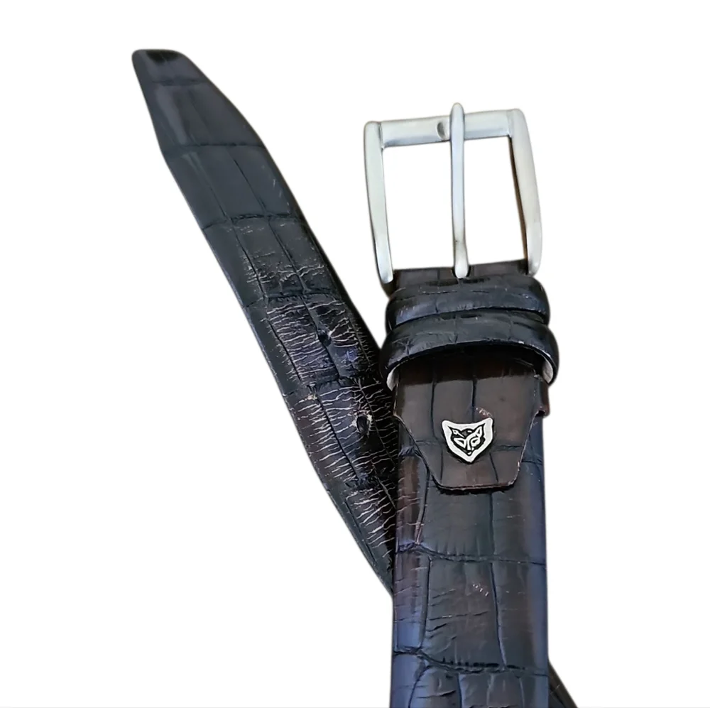 Paolo Da Ponte Men's Italian Leather Belt 40